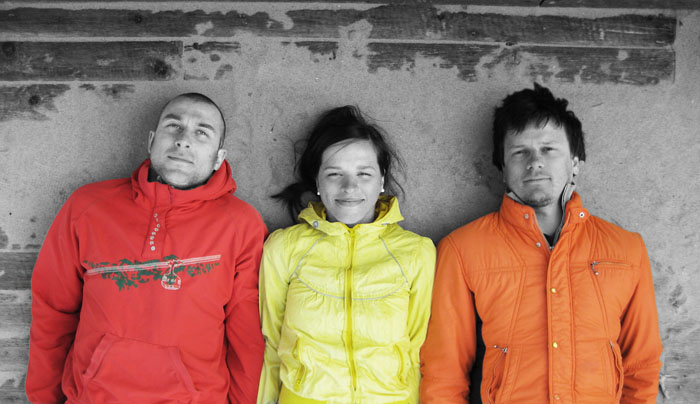Tabanda: Filip Ludka, Małgorzata Malinowska and Tomek Kempa. Photo courtesy of Tabanda